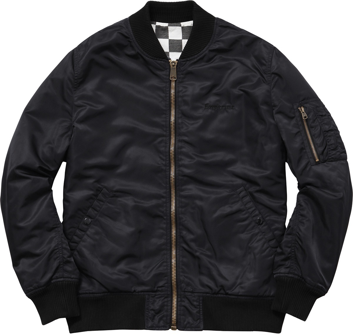 Reversible Checkered MA-1 view 6